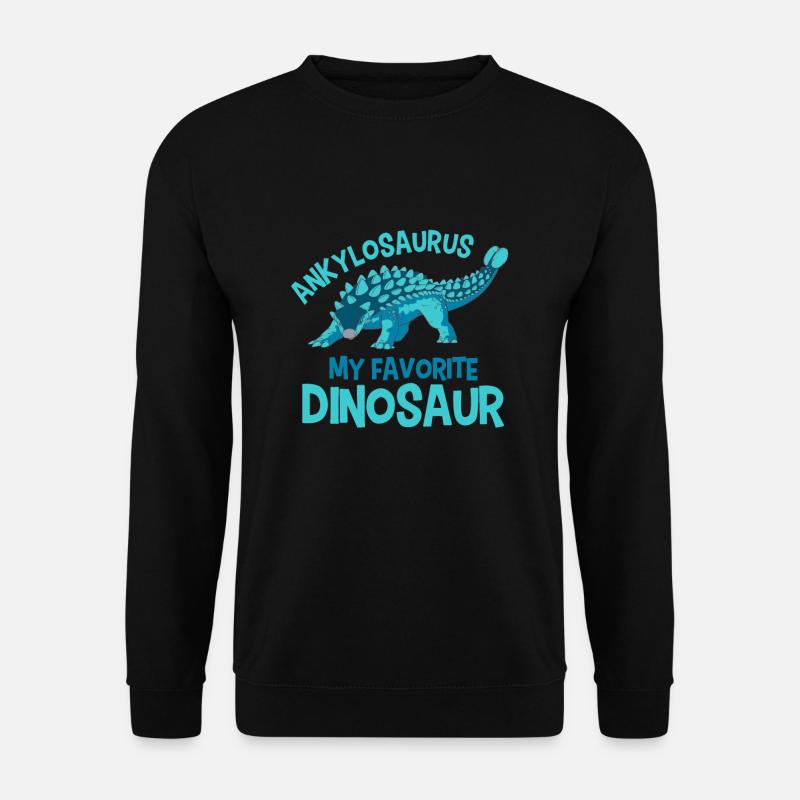 Favourite dinosaur Ankylosaurus - Unisex Sweatshirt - black
