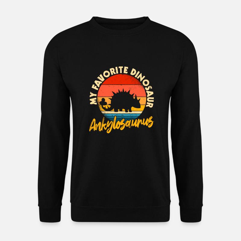 Favorite Dino Ankylosaurus - Unisex Sweatshirt - black