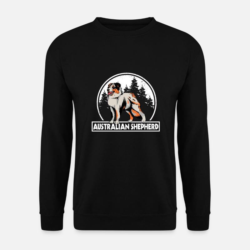 Australian Shepherd - Unisex Pullover - Schwarz