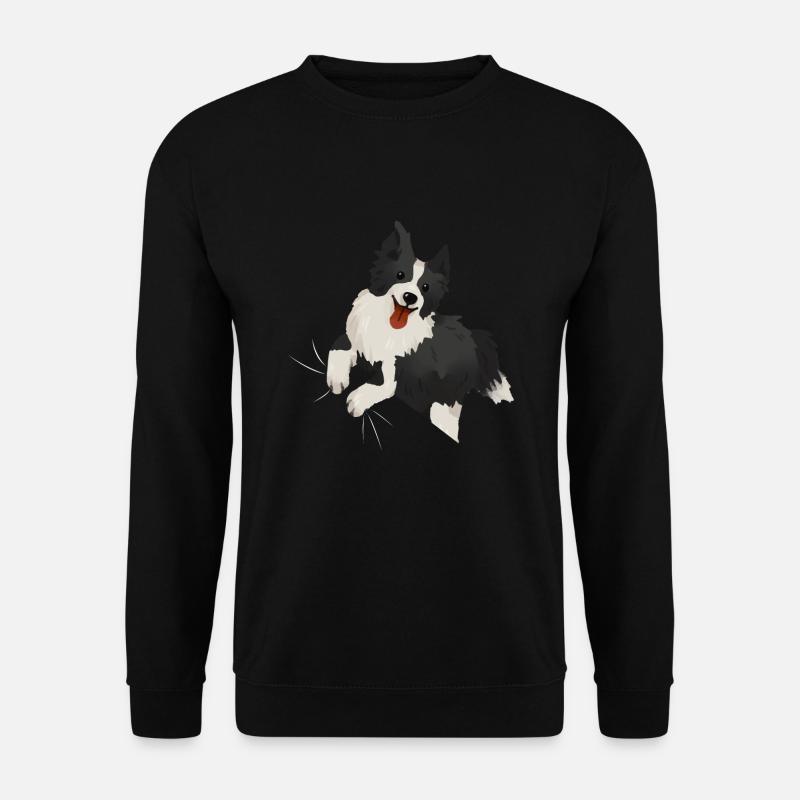 Border Collie - Unisex Pullover - Schwarz