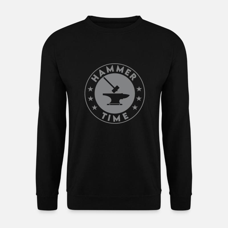 Schmieden - Unisex Pullover - Schwarz