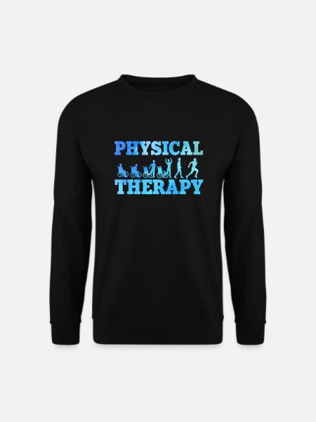 physiotherapy - Unisex Sweatshirt - black