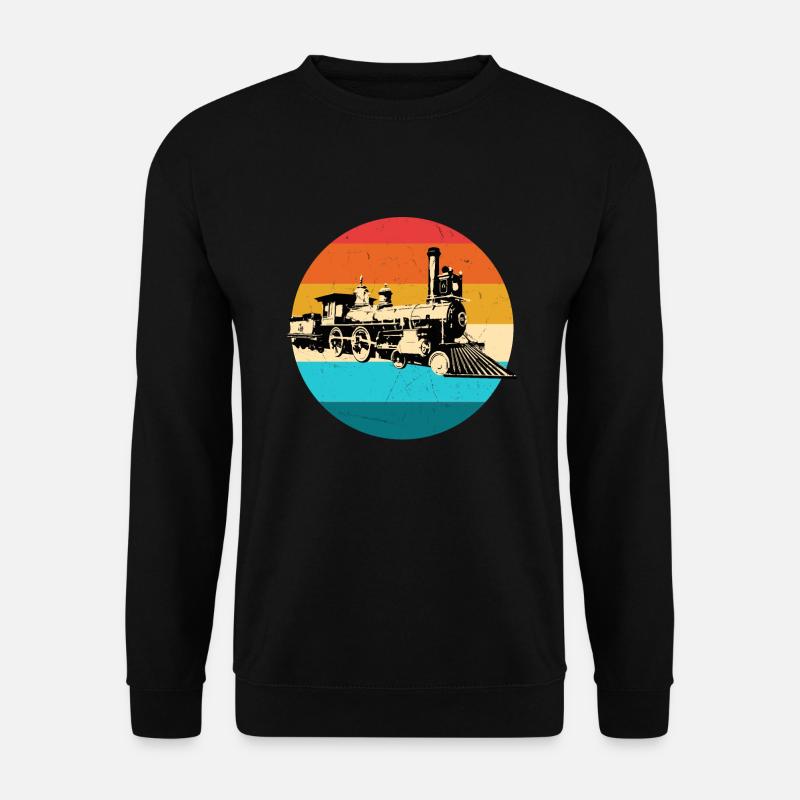 Zug - Unisex Pullover - Schwarz