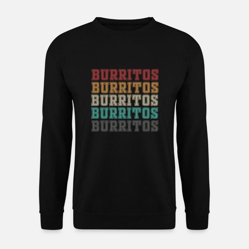 Burritos - Unisex Sweatshirt - black