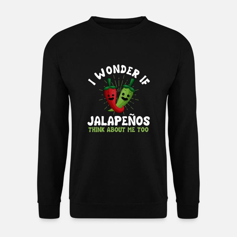 Jalapenos - Unisex Pullover - Schwarz