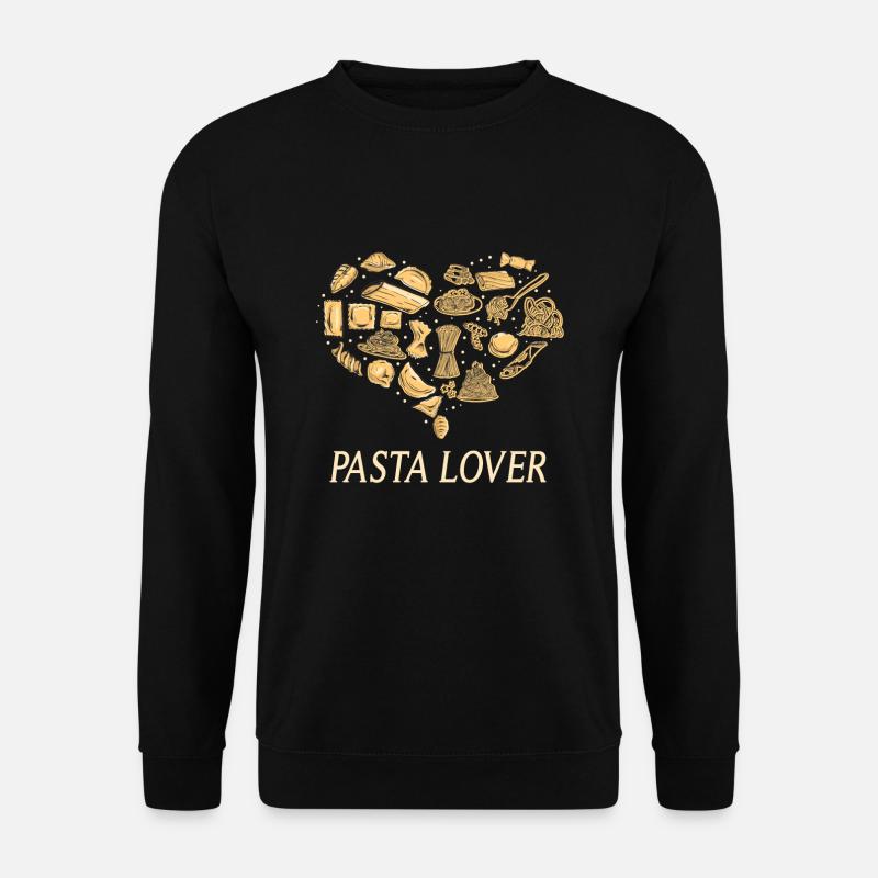 Pasta lovers - Unisex Sweatshirt - black