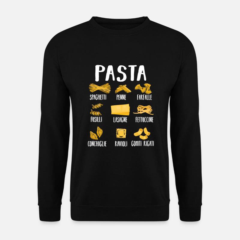 Pasta - Unisex Pullover - Schwarz