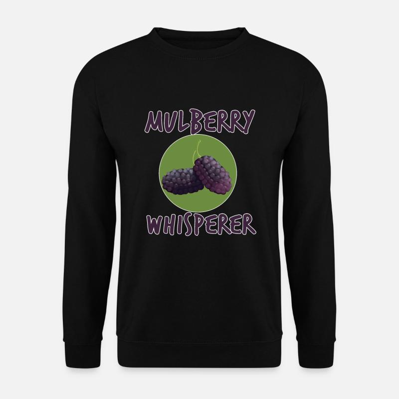 Mulberries Whispering Gift - Unisex Sweatshirt - black