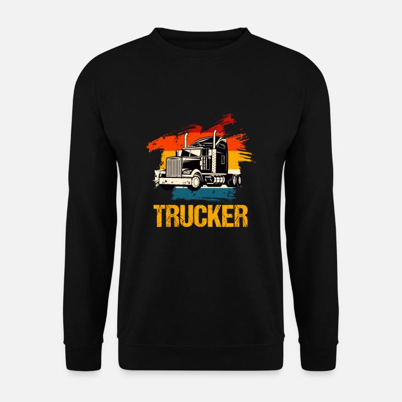 Trucker - Unisex Pullover - Schwarz
