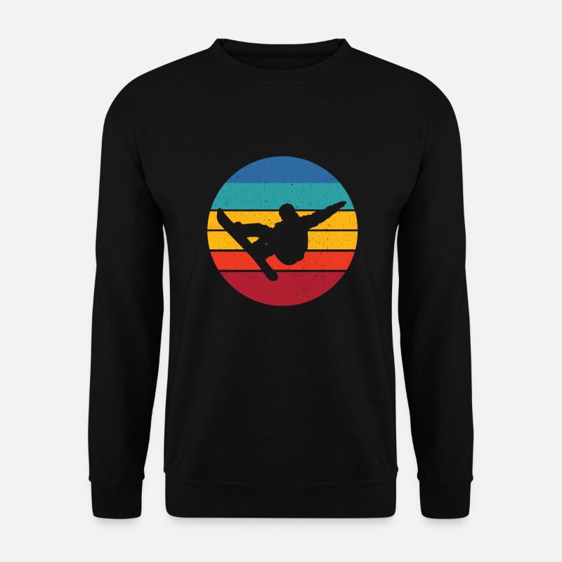 Snowboarding - Unisex Pullover - Schwarz