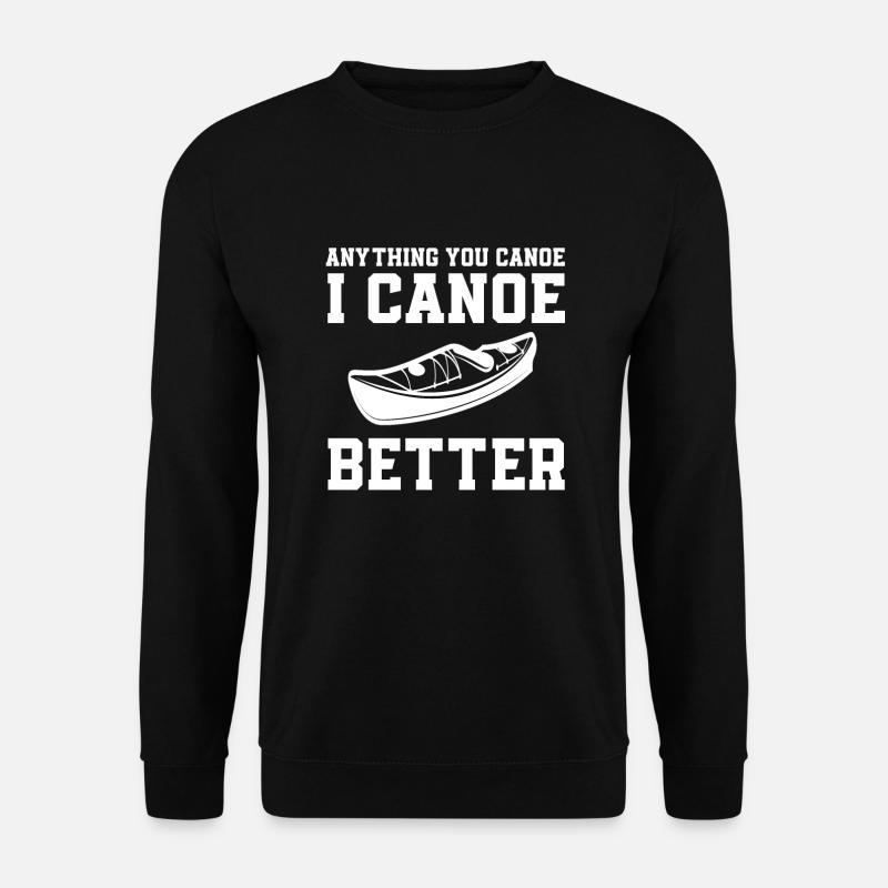 Canoe Gift - Unisex Sweatshirt - black