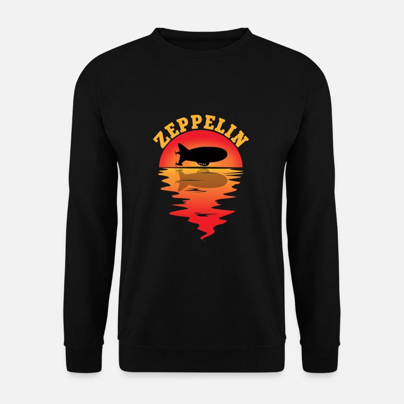 Zeppelin - Unisex Pullover - Schwarz