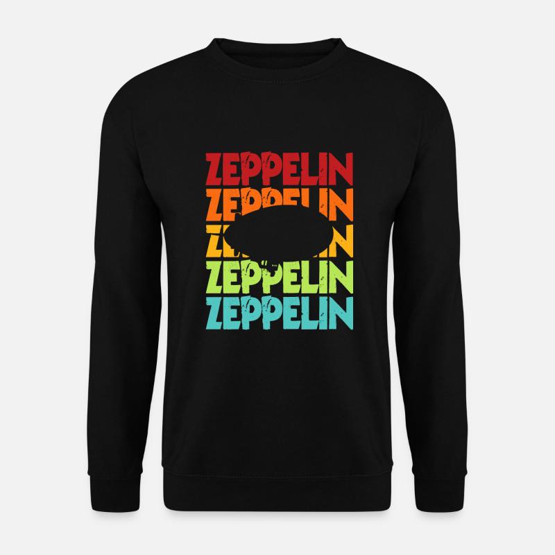 Zeppelin - Unisex Pullover - Schwarz