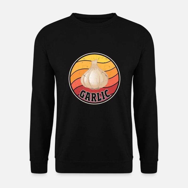 Garlic - Unisex Sweatshirt - black