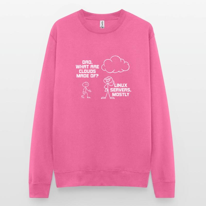 Linux Servers Computer Cloud Unisex Sweatshirt