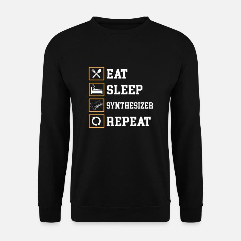 Synthesizer Music - Unisex Sweatshirt - black