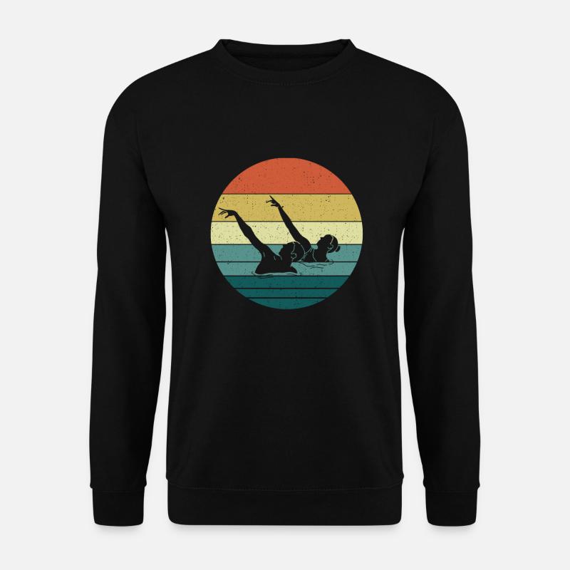 Synchronized swimming - Unisex Sweatshirt - black
