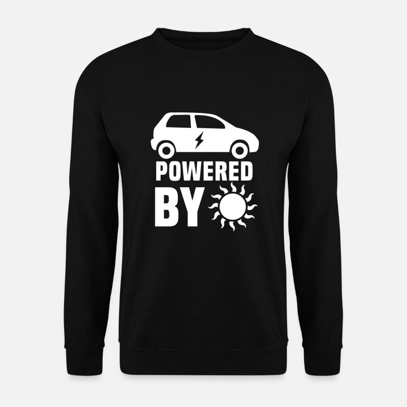 Elektroauto - Unisex Pullover - Schwarz