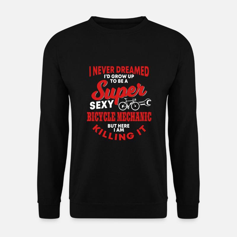 Bicycle mechanic - Unisex Sweatshirt - black