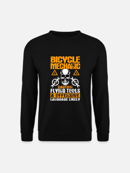 Fahrradmechaniker - Unisex Pullover - Schwarz