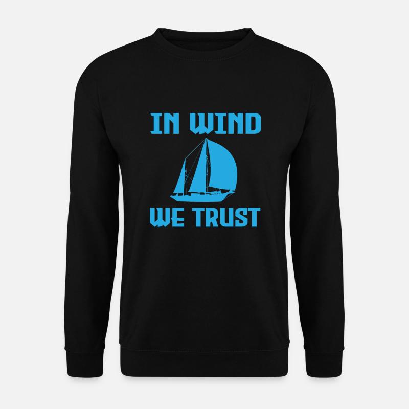 Segeln - Unisex Pullover - Schwarz