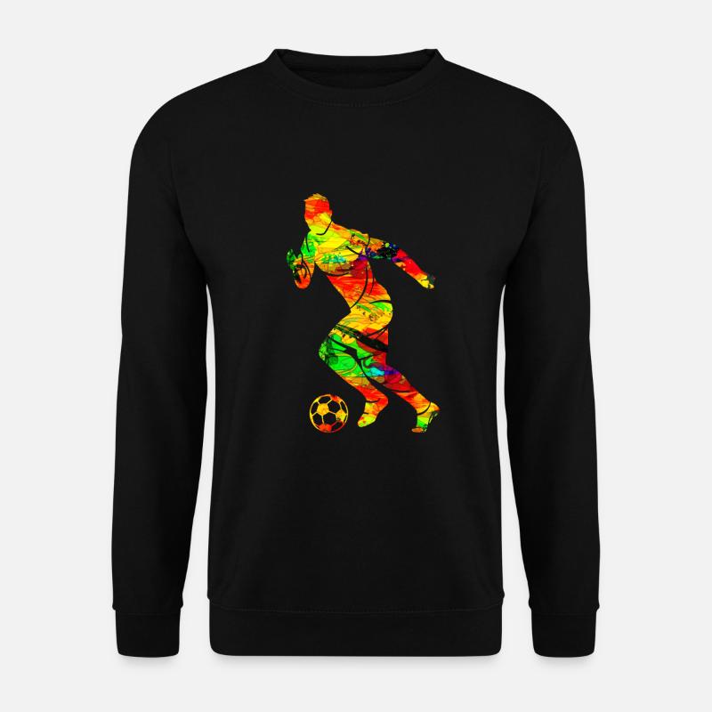 Fussballspieler - Unisex Pullover - Schwarz