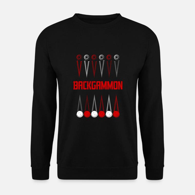 Backgammon - Unisex Sweatshirt - black