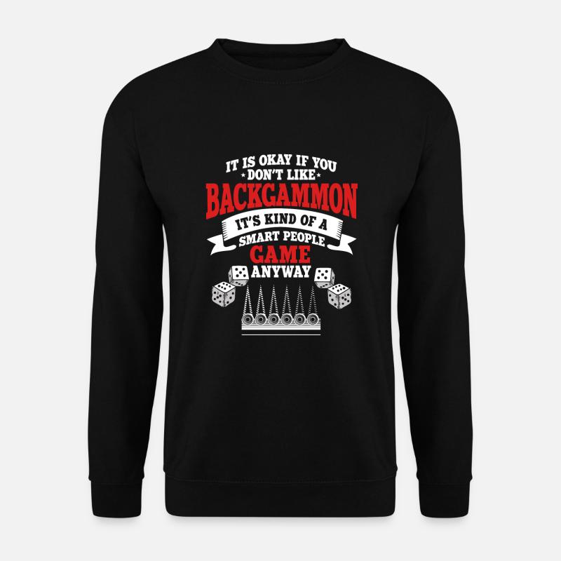 Backgammon - Unisex Sweatshirt - black