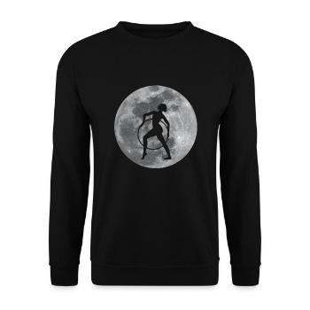 Rhythmic gymnastics - Unisex Sweatshirt - black - Front - Alina (178cm) & Michal (187cm)