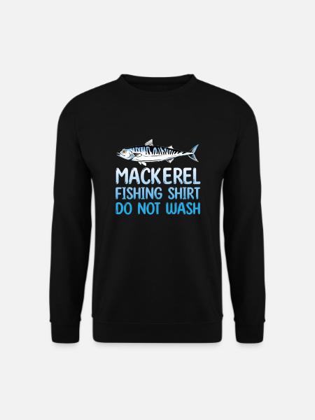 Chemise de pêcheur au maquereau - Sweat-shirt Unisexe - noir