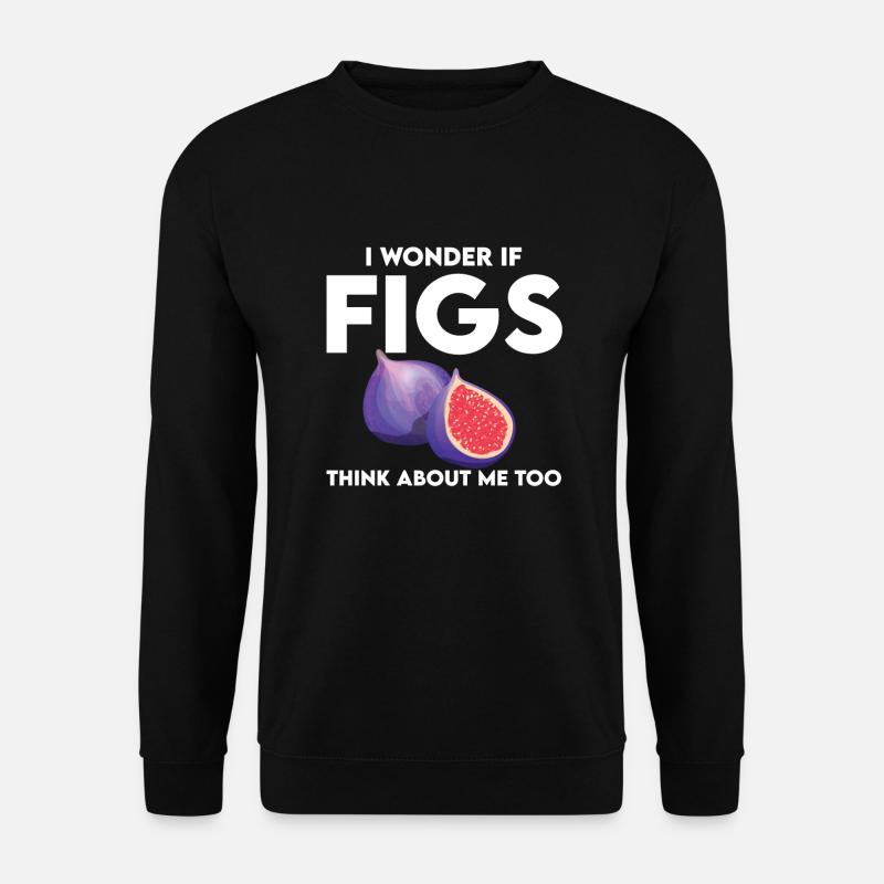 Fig Shirt - Unisex Sweatshirt - black