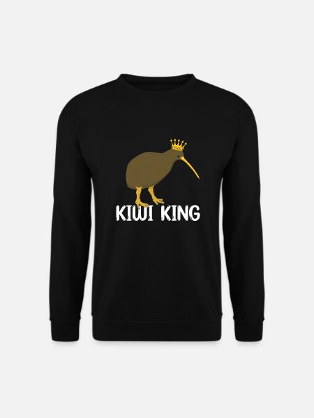 Kiwi King - Unisex Sweatshirt - black