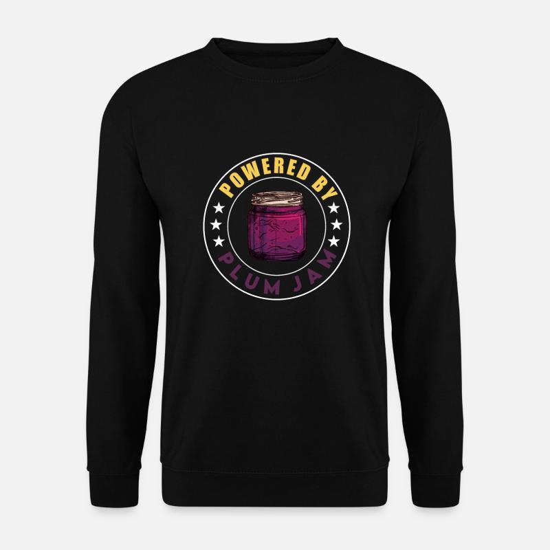 Dicton de purée de prunes - Sweat-shirt Unisexe - noir