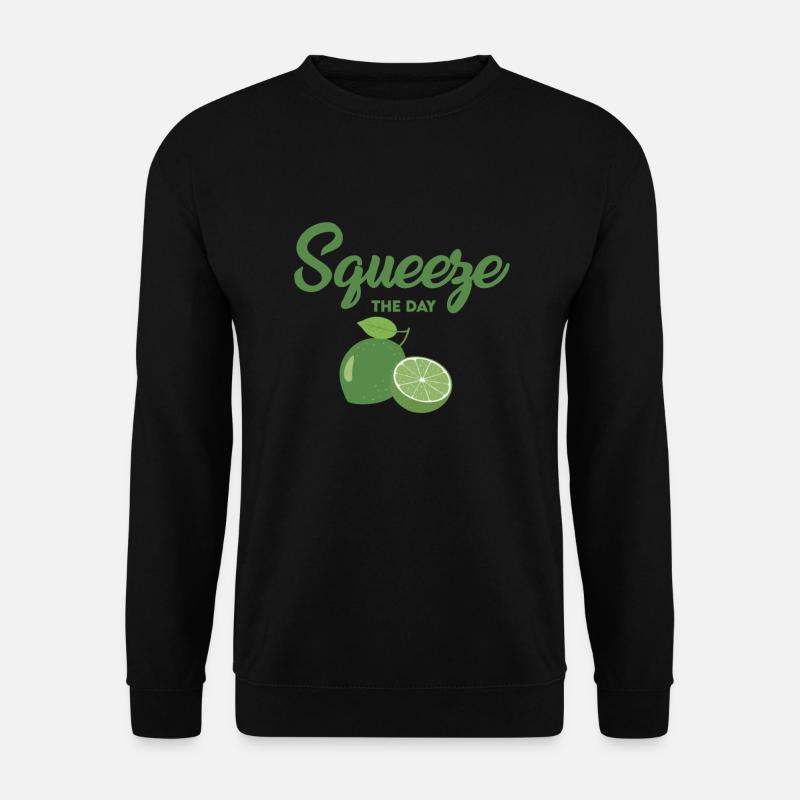 Lime - Unisex Sweatshirt - black