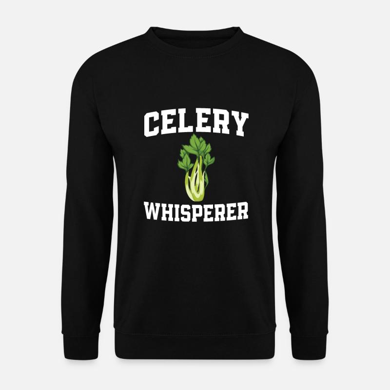 Celery Whisperer - Unisex Sweatshirt - black