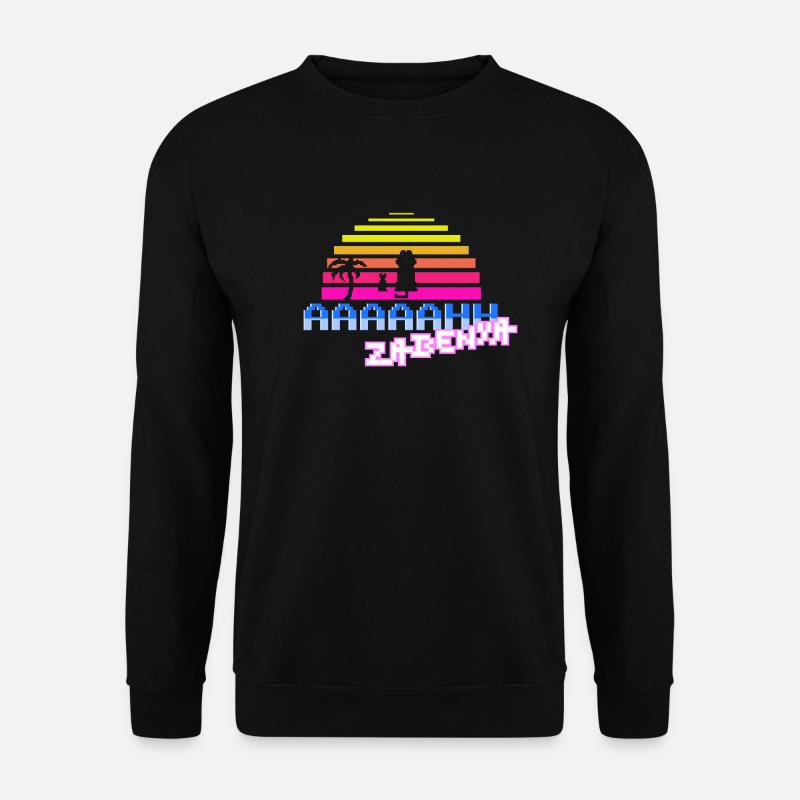 Neuer Retro König der Löwen Intro Song - Unisex Pullover - Schwarz