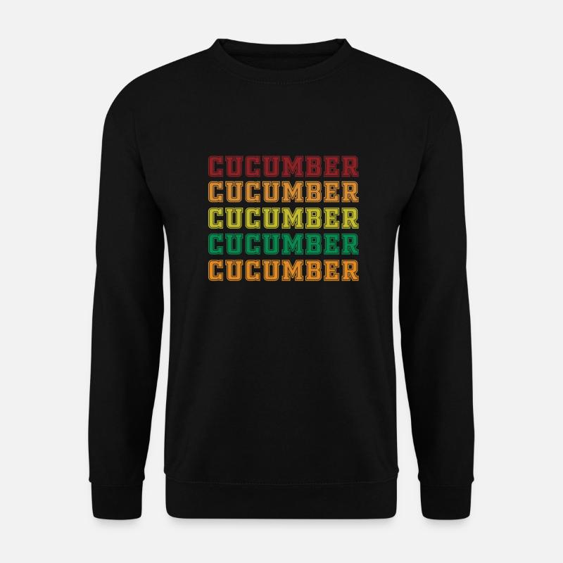 Concombre - Sweat-shirt Unisexe - noir