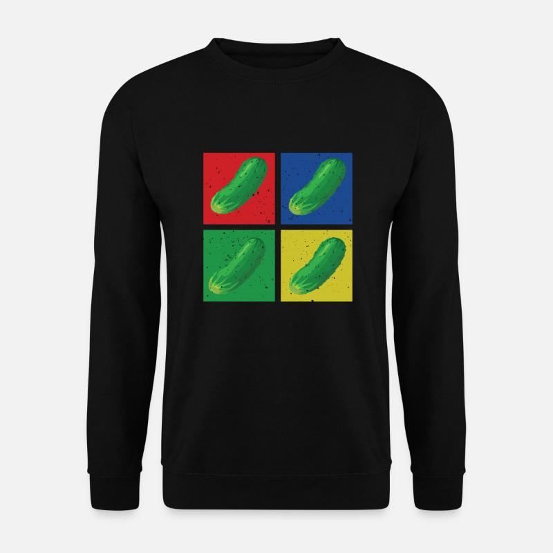 Cucumbers - Unisex Sweatshirt - black