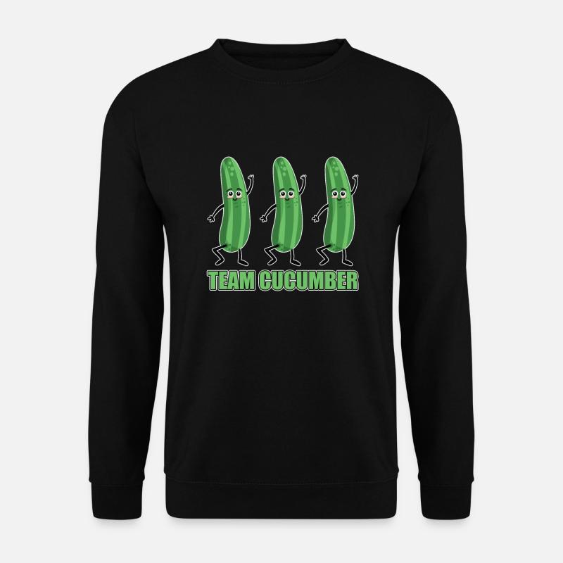 Équipe Concombre - Sweat-shirt Unisexe - noir
