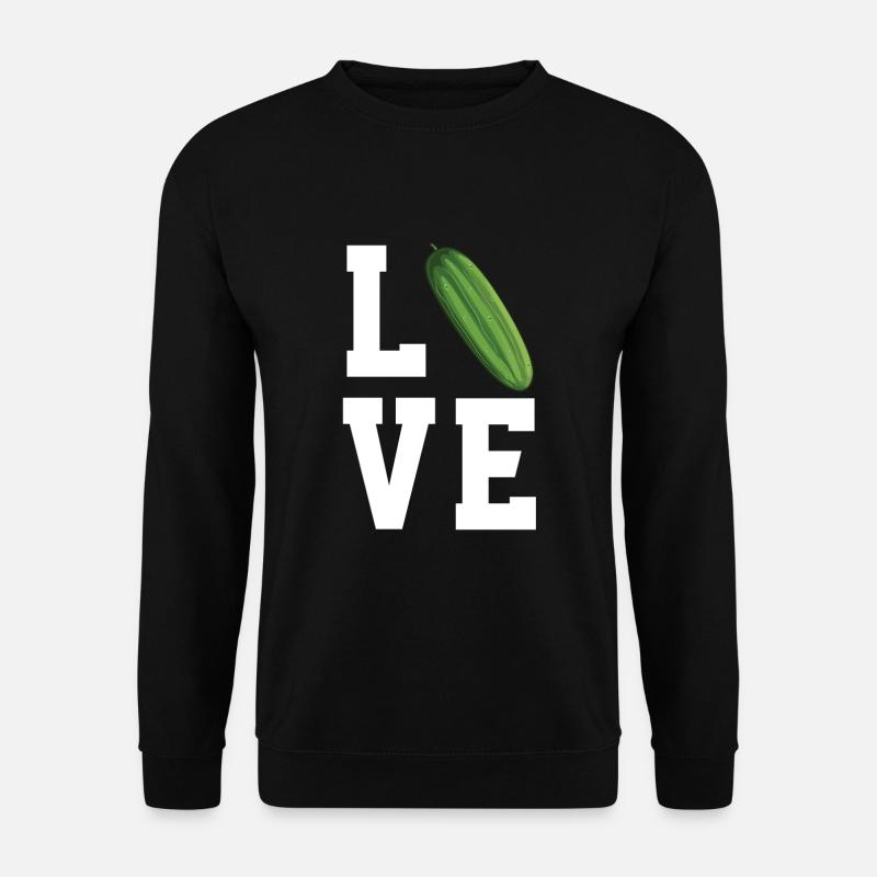Cher concombre - Sweat-shirt Unisexe - noir