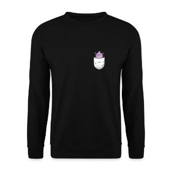 Onion Shirt Bag - Unisex Sweatshirt - black - Front - Alina (178cm) & Michal (187cm)