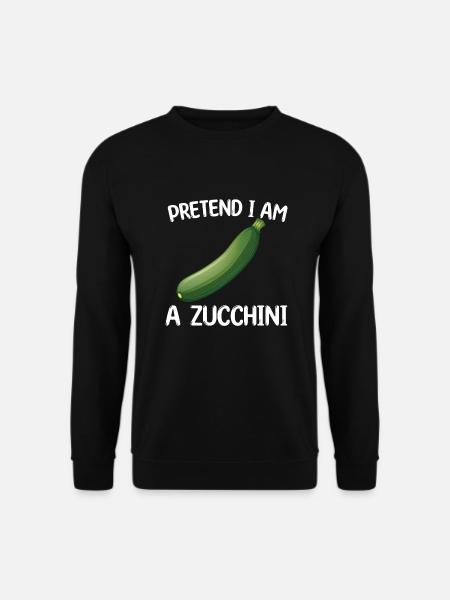 Zucchini Halloween - Unisex Sweatshirt - black