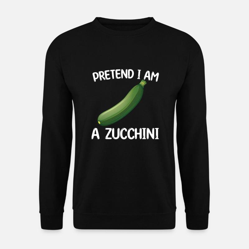 Courgettes Halloween - Sweat-shirt Unisexe - noir
