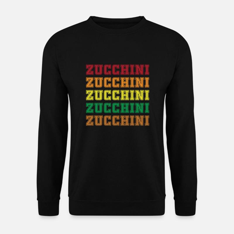 Zucchini - Unisex Pullover - Schwarz