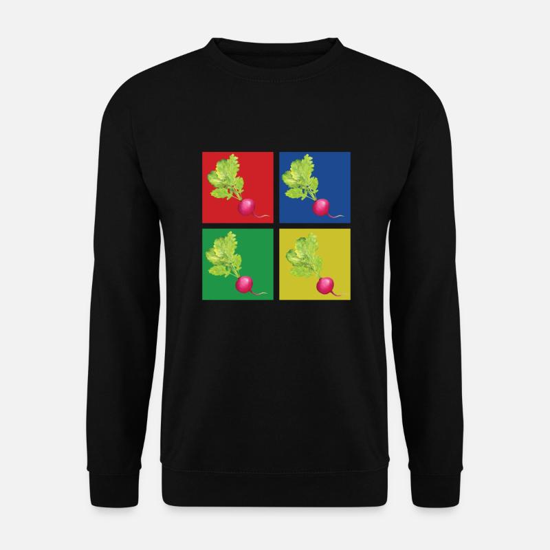 Team Radieschen - Unisex Pullover - Schwarz