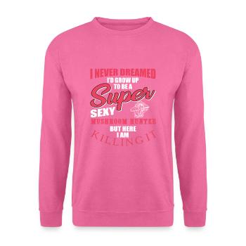 Pilzsammler - Unisex Pullover - Pink - Vorne