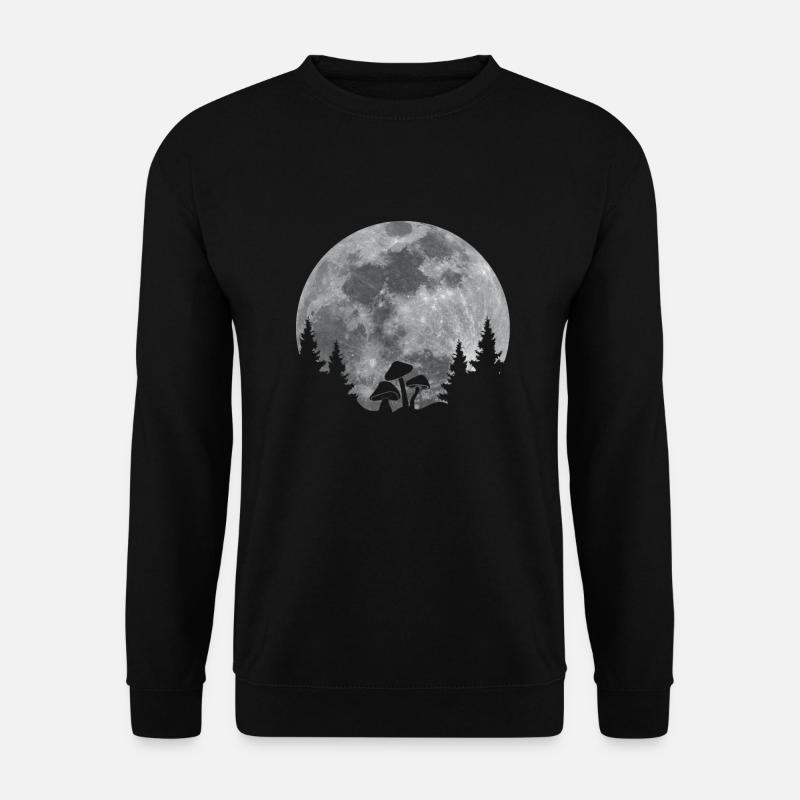 Pilze - Unisex Pullover - Schwarz