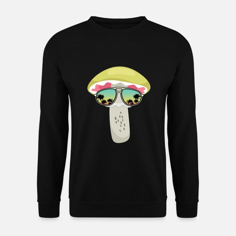 Ich Liebe Pilze - Unisex Pullover - Schwarz