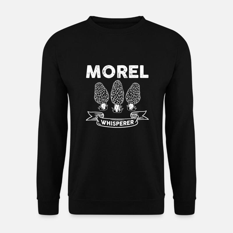 Morels Whisperer - Unisex Sweatshirt - black