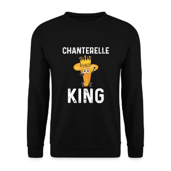 Chanterelle Roi - Sweat-shirt Unisexe - noir - Devant - Alina (178cm) & Michal (187cm)